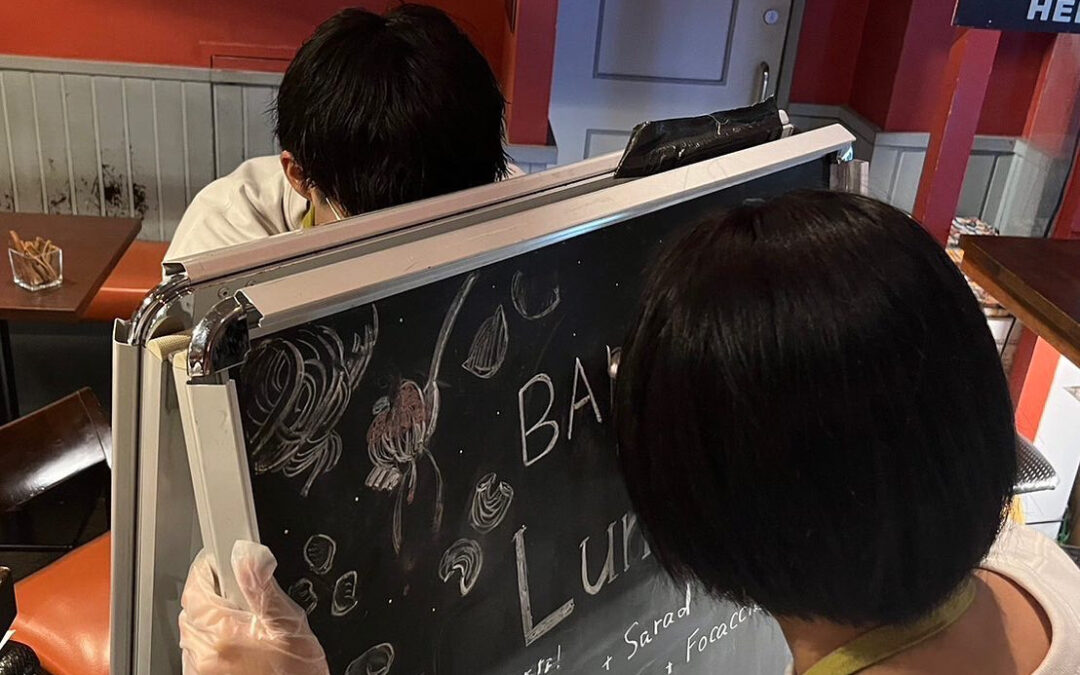 パネル制作中〜♪✨