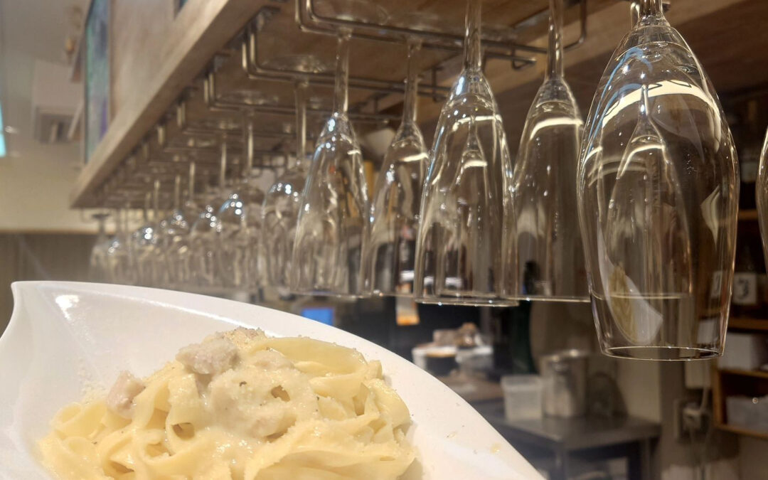 パスタ職人のいるイタリアン