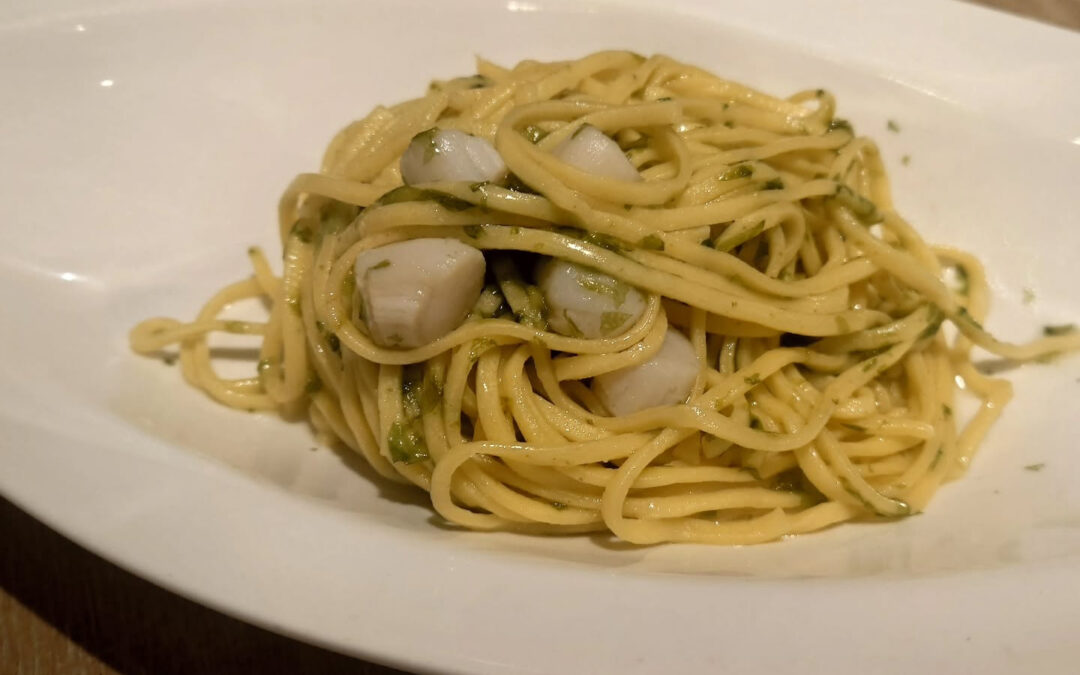 パスタ職人のいるイタリアン