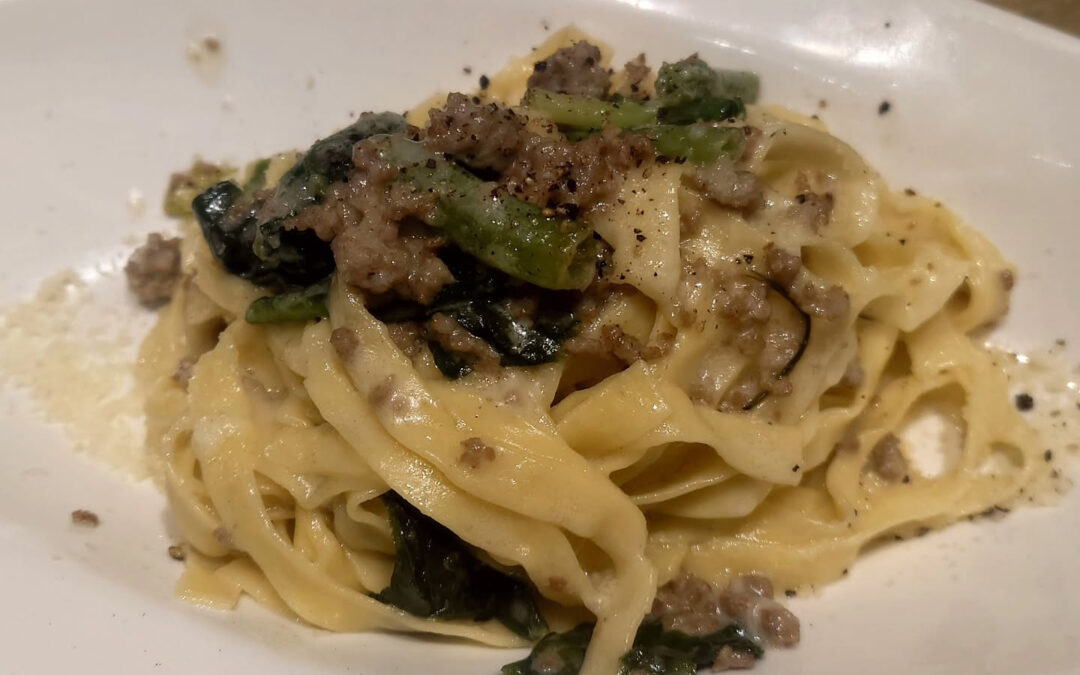 パスタ職人のいるイタリアン